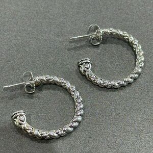 Jai by John Hardy Sterling Silver Hoops Preowned
